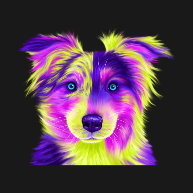 Australian Shepherd by NeonFuzz