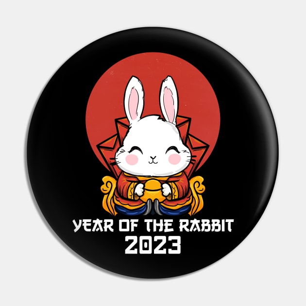 Cute Rabbit Chinese New Year 2023 - Year of the Rabbit 2023 Pin by Jhon Towel