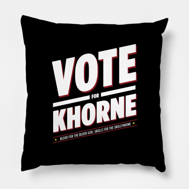 Vote for Khorne Pillow by Exterminatus