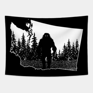 Washington Bigfoot Tapestry