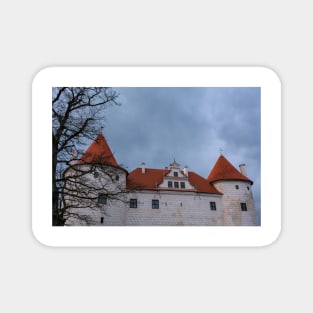 The newest part of Bauska Castle Magnet