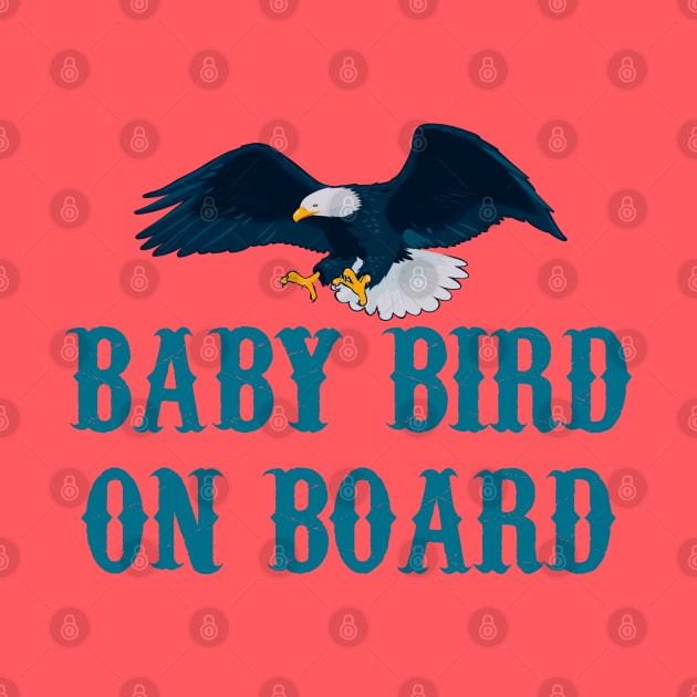 Baby Bird On Board by Brono