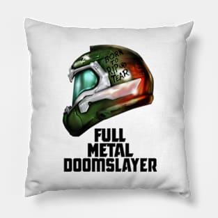 Full Metal Doomslayer v2 Pillow