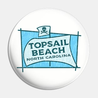 Topsail Beach North Carolina Pin