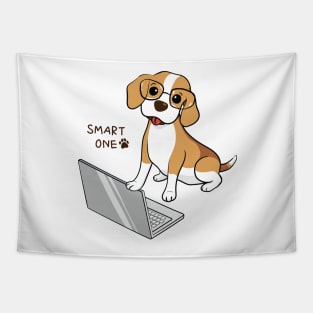 Smart Puppy Tapestry