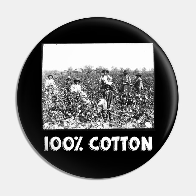 100% Cotton Pin by Literally Me