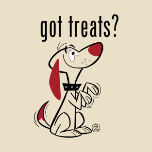 GOT TREATS DOG CARTOON T-Shirt