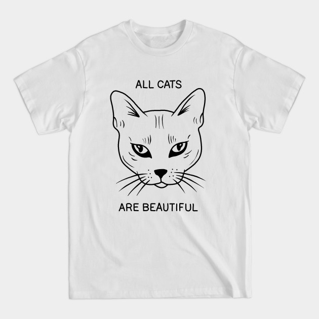 Disover All Cats Are Beautiful - All Cats Are Beautiful - T-Shirt