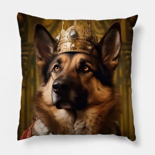 German Shepherd The King Pillow