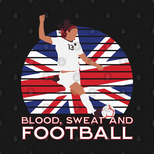 Blood sweat and football by Emmi Fox Designs