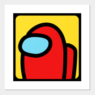Among Us Logo Posters And Art Prints Teepublic Among us is a popular social interaction game. among us logo posters and art prints