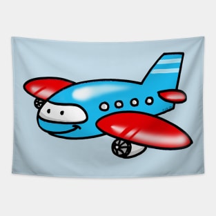 cute airplane Tapestry