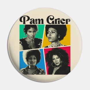 Pam Grier Comics Black Pin