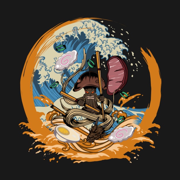 Dragon Ramen_Mushroom anger waves by pilipsjanuariusDesign