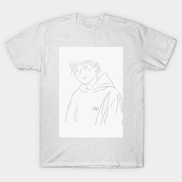 Louis Tomlinson Drawing T-Shirt One Direction Fan Shirt Pop Art