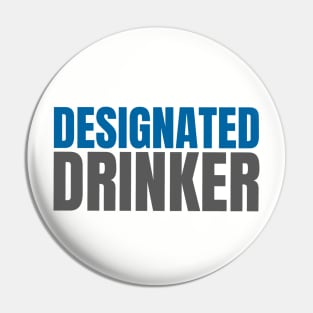 DRINKING TEAM Pin