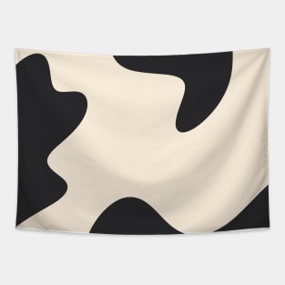 Abstract monochrome shapes 3 Tapestry
