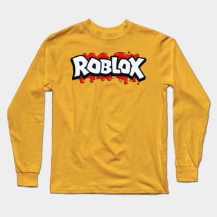The Noob Poking A Bomb With A Stick Roblox Long Sleeve T-shirt