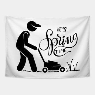 Cool Mower Spring Theme Tapestry