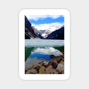 Lake Louise Victoria Glacier Alberta Canada Magnet