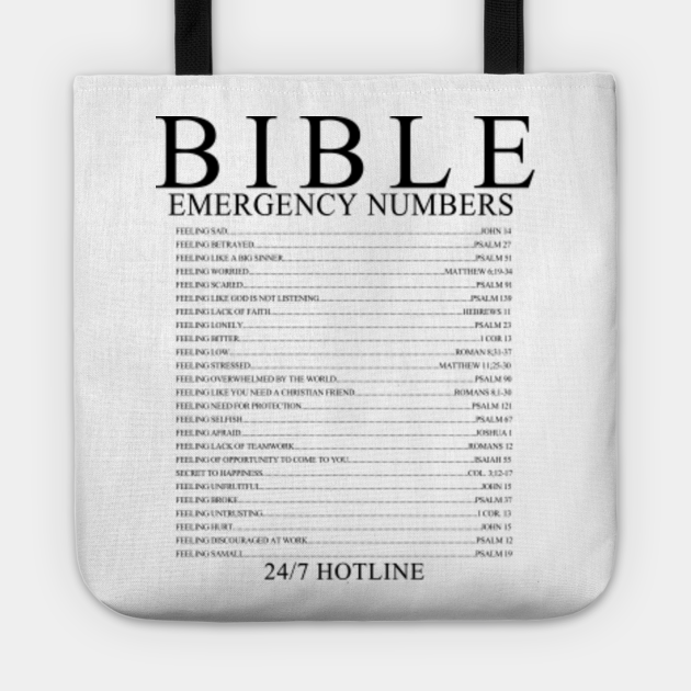 bible emergency numbers bible emergency numbers tote teepublic au