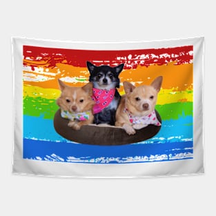 Bratpack Rainbow Peel Tapestry