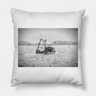 Small Fishing Boat Pillow