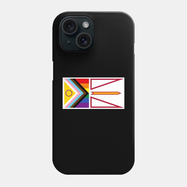 Newfoundland and Labrador Pride Radical Inclusion Equality Phone Case by SailorsDelight