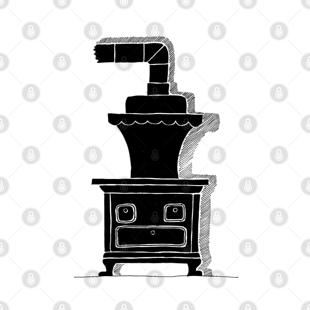 Old Stove by PrintablesPassions