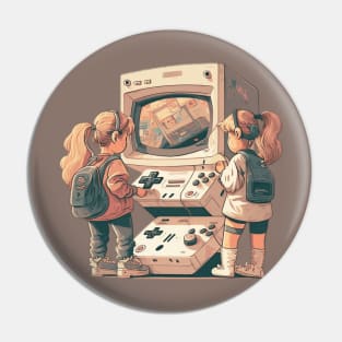 Gaming Buddies Pin