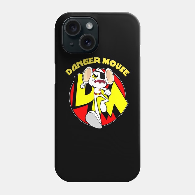 danger mouse Phone Case by FIRENIC