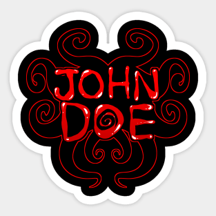 John Doe OwO Sticker for Sale by WaifuMaker