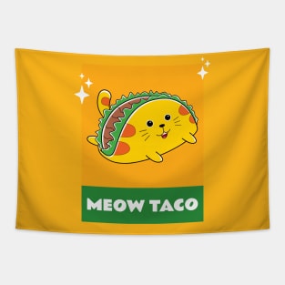 Meow Taco Tapestry