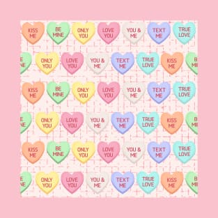 Happy Valentine's Day Pattern T-Shirt