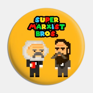 Marx and Engels Pin