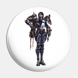 Overwatch Pharah Aviator Skin Pin