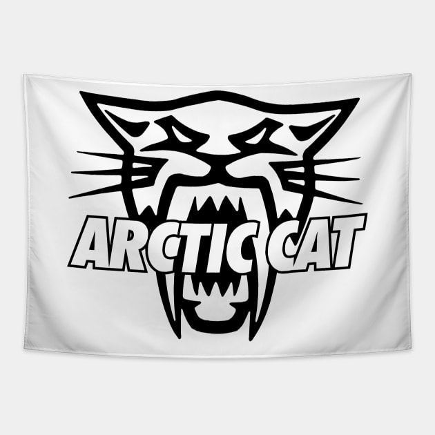ARCTIC CATT SNOWMOBILE Tapestry by sikumiskuciang
