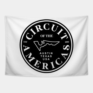 Circuit of the americas lable Tapestry