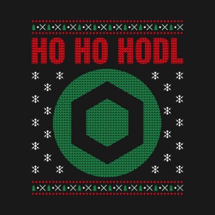 Ho Ho Hodl Chainlink I Ugly Christmas Sweater LINK T-Shirt