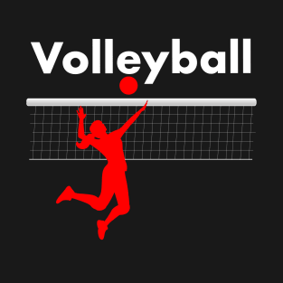 Volleyball shirt in retro vintage style - gift for volleyball player T-Shirt