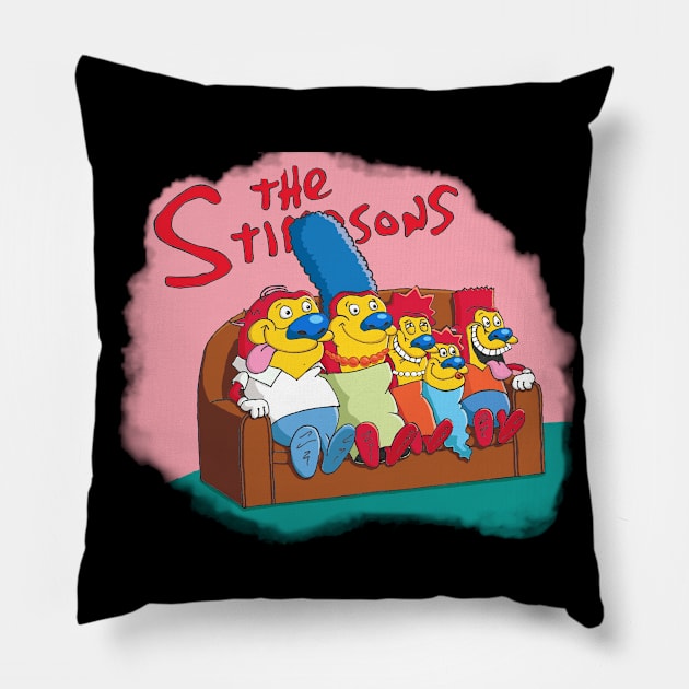 A New Couch Gag! Pillow by talysman