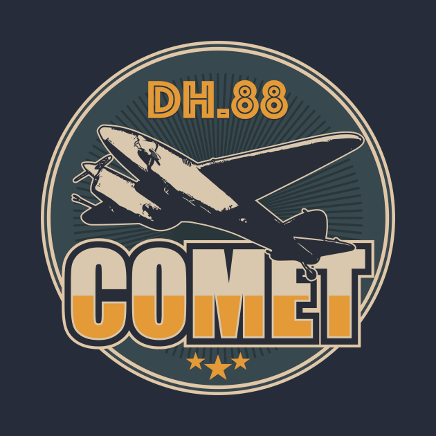 de Havilland DH.88 Comet by Tailgunnerstudios