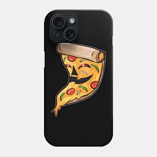 Evil Jack O Lantern Pizza Slice Halloween Phone Case