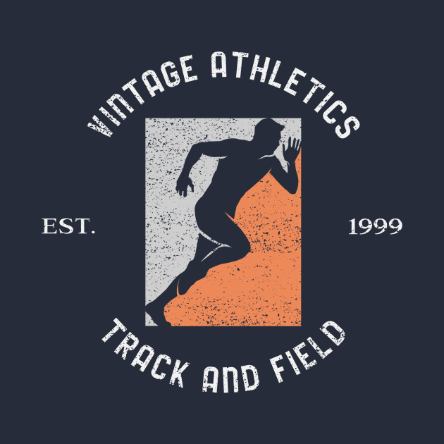 VINTAGE ATHLETICS, TRACK AND FIELD by RevUp