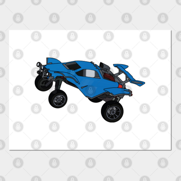 Rocket League Octane Rocket League Affiche Et Impression D Art Teepublic Fr