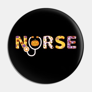 Nurse Halloween Pin