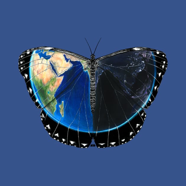 Butterfly Earth by McQuinnBelnap