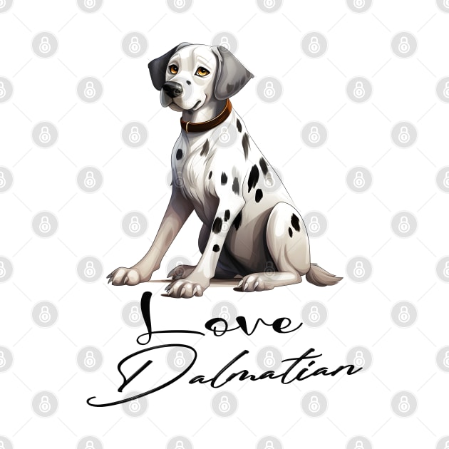 Dalmatian Dog by ArtRoute02