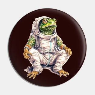 The Space Frog Pin