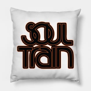 Soul Train Vintage 70s Show Fan Art Pillow